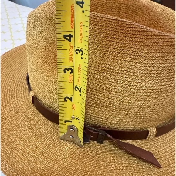 NWOT handwoven 100% Abaca (Manila hemp) Grevi-Dick Tracy hat “The Cary”- - Picture 8 of 15